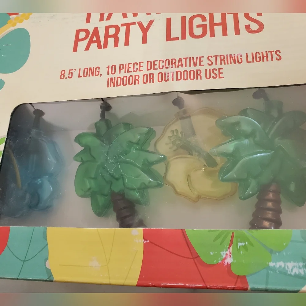 Hawaiian Party Lights 2 Boxes NEW